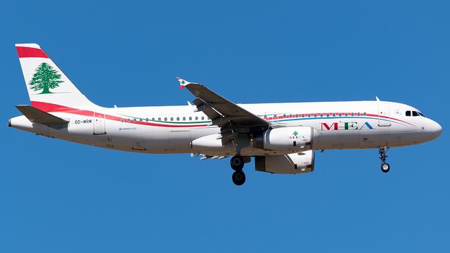 OD-MRM:Airbus A320-200:Middle East Airlines